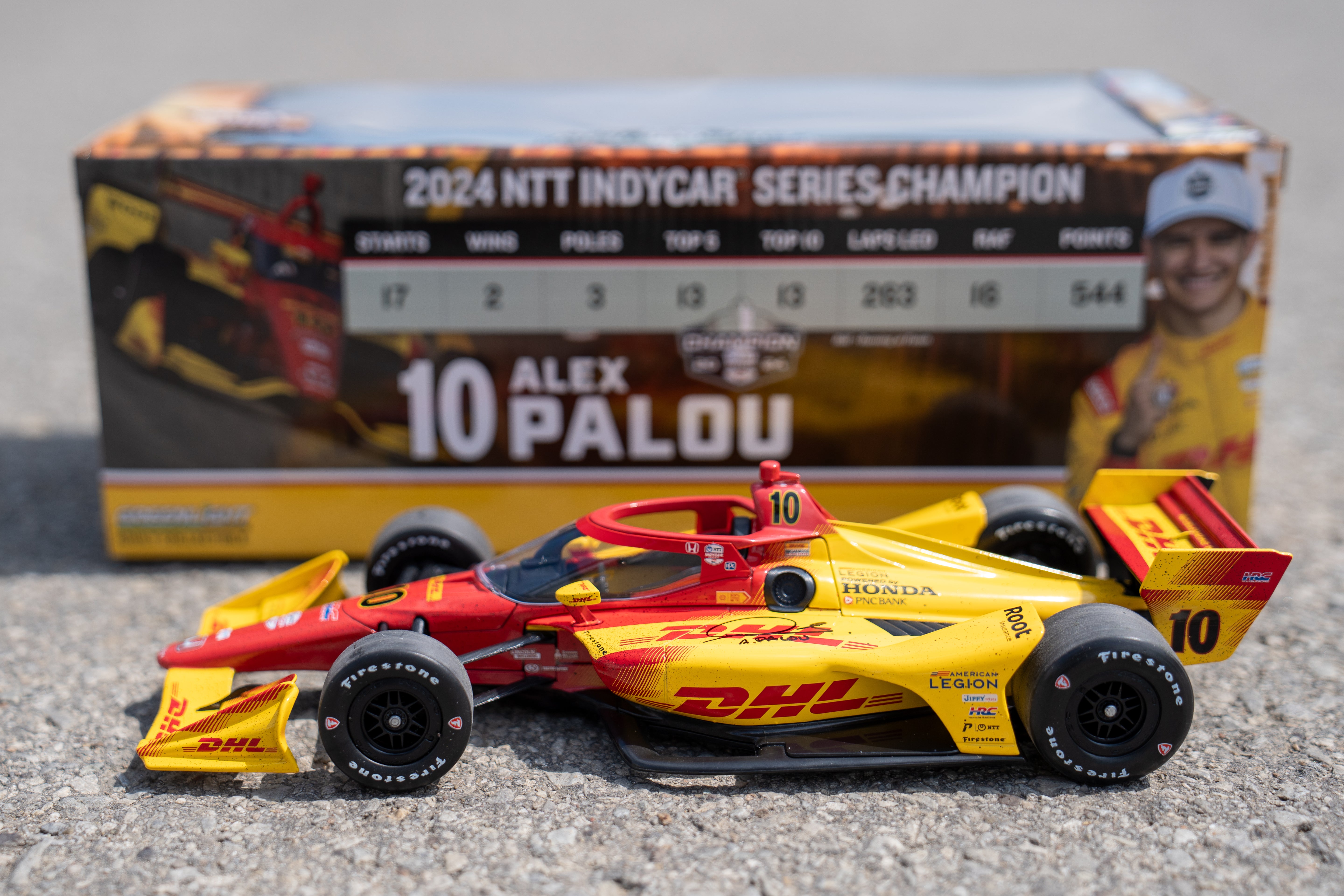 *Autographed* 2024 NTT IndyCar Series Champion 1:18 Diecast