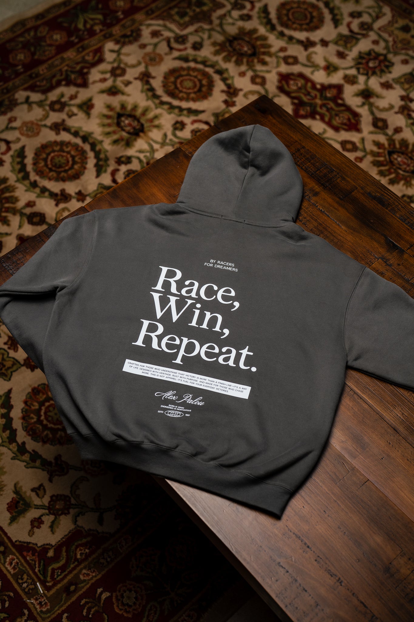 Race, Win, Repeat Hoodie