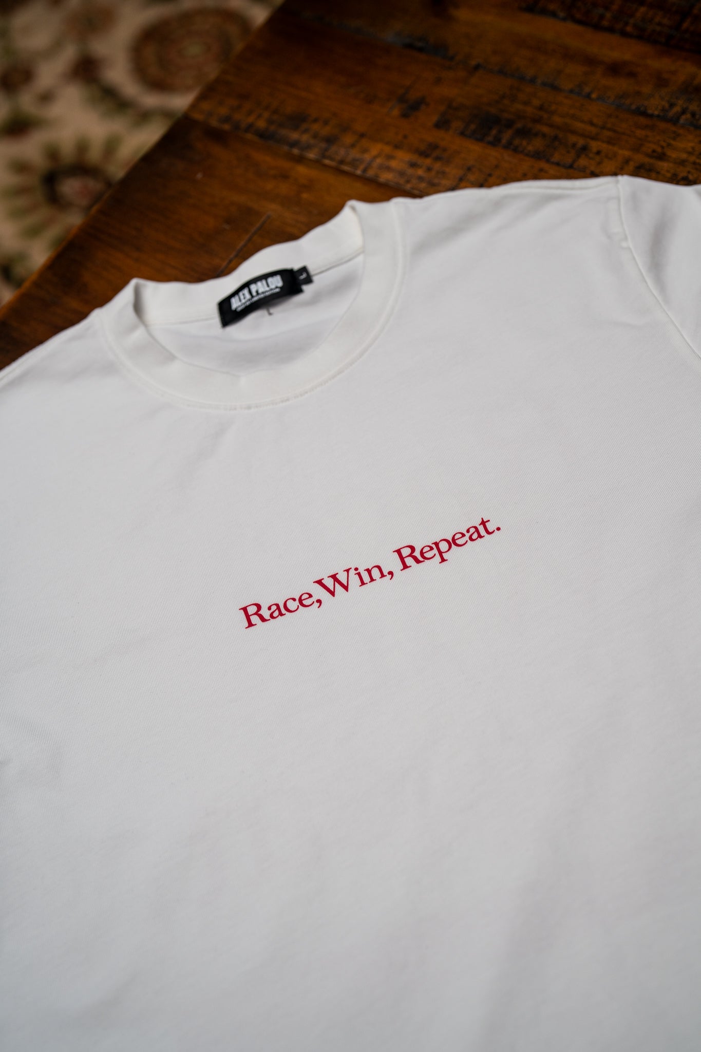 Race, Win, Repeat Tee
