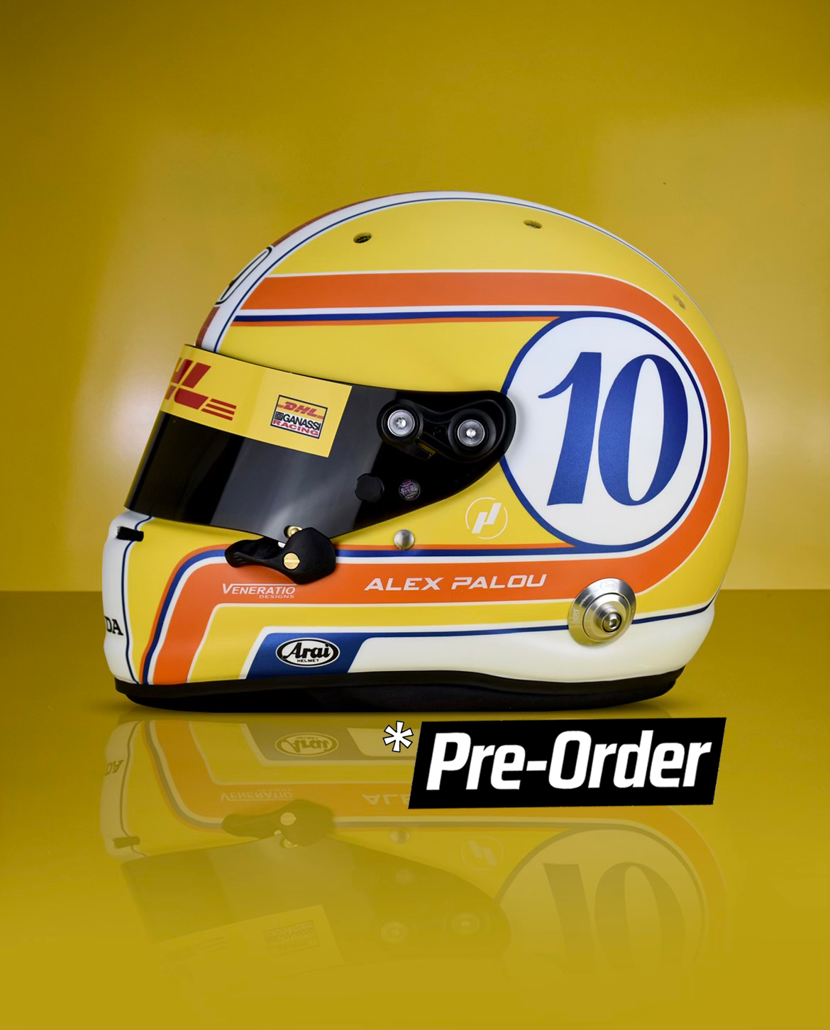 *Autographed* 1:2 Scale 2025 Indy 500 Edition Mini Helmet PRE-ORDER